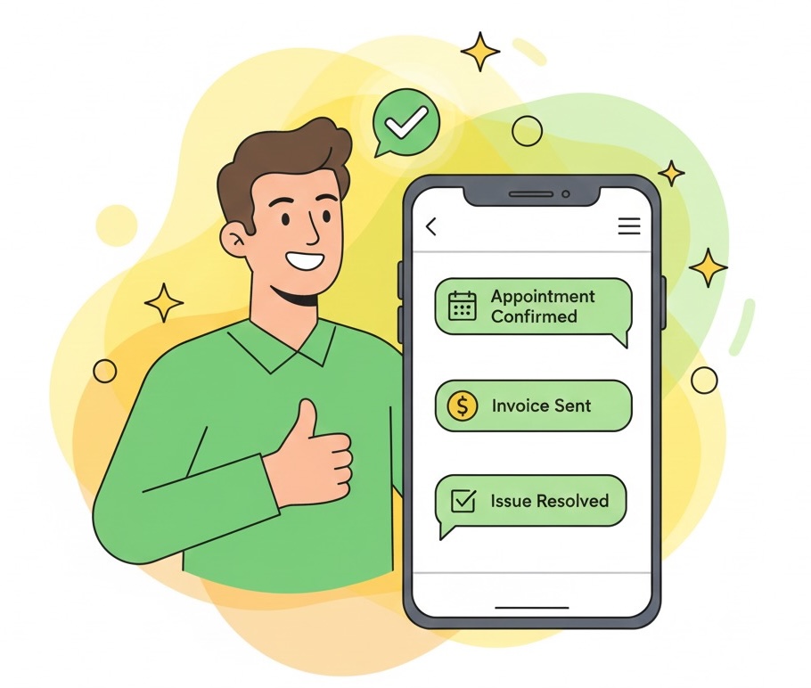 Happy Business Owner